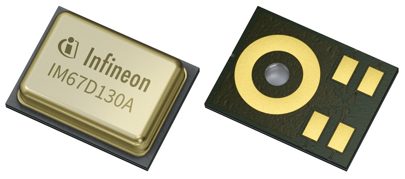 AEC-Q103 qualified high-performance XENSIV MEMS microphone